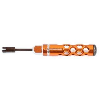 Arrowmax 220026O 6MM Bearing Trimmer For 1/32 Mini 4WD (Orange)