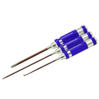 Arrowmax 290902 FLAT HEAD SCREWDRIVER + EXHAUST SPRING REMOVER 3-teilig