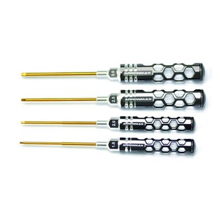 Arrowmax 410993 ALLEN WRENCH SET 1.5 2.0 2.5&3.0x100MM 4-teilig Honeycomb