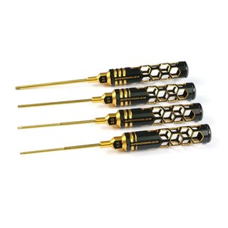 Arrowmax 410993-BG Allen Wrench Set 1.5, 2.0, 2.5 & 3.0 X 100mm - 4-Teilig. Bl
