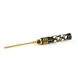 Arrowmax 420131-BG Ball Driver Hex Wrench 3.0 X 100mm Black Golden