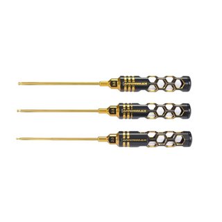 Arrowmax 420991-BG Ball Driver Hex Wrench Set 2.0, 2.5 & 3.0 X 120mm - 3