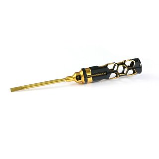 Arrowmax 430151-BG Flat Head Screwdriver 5.0 X 100mm Black Golden
