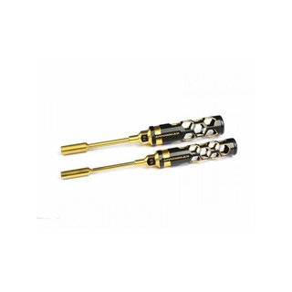 Arrowmax 450992-BG Nut Driver Set 5.5 & 7.0 X 100mm - 2-Teilig, Black Golden