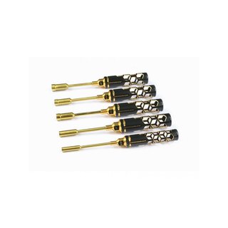Arrowmax 458801-BG Nut Driver Set 3/16, 1/4 ,5/16, 11/32 & 3/8 X 100