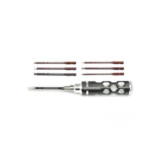 Arrowmax 460004 COMBO QUICK DRIVE TIP CADDY SET - METRIC - 7 PCS Honeycomb